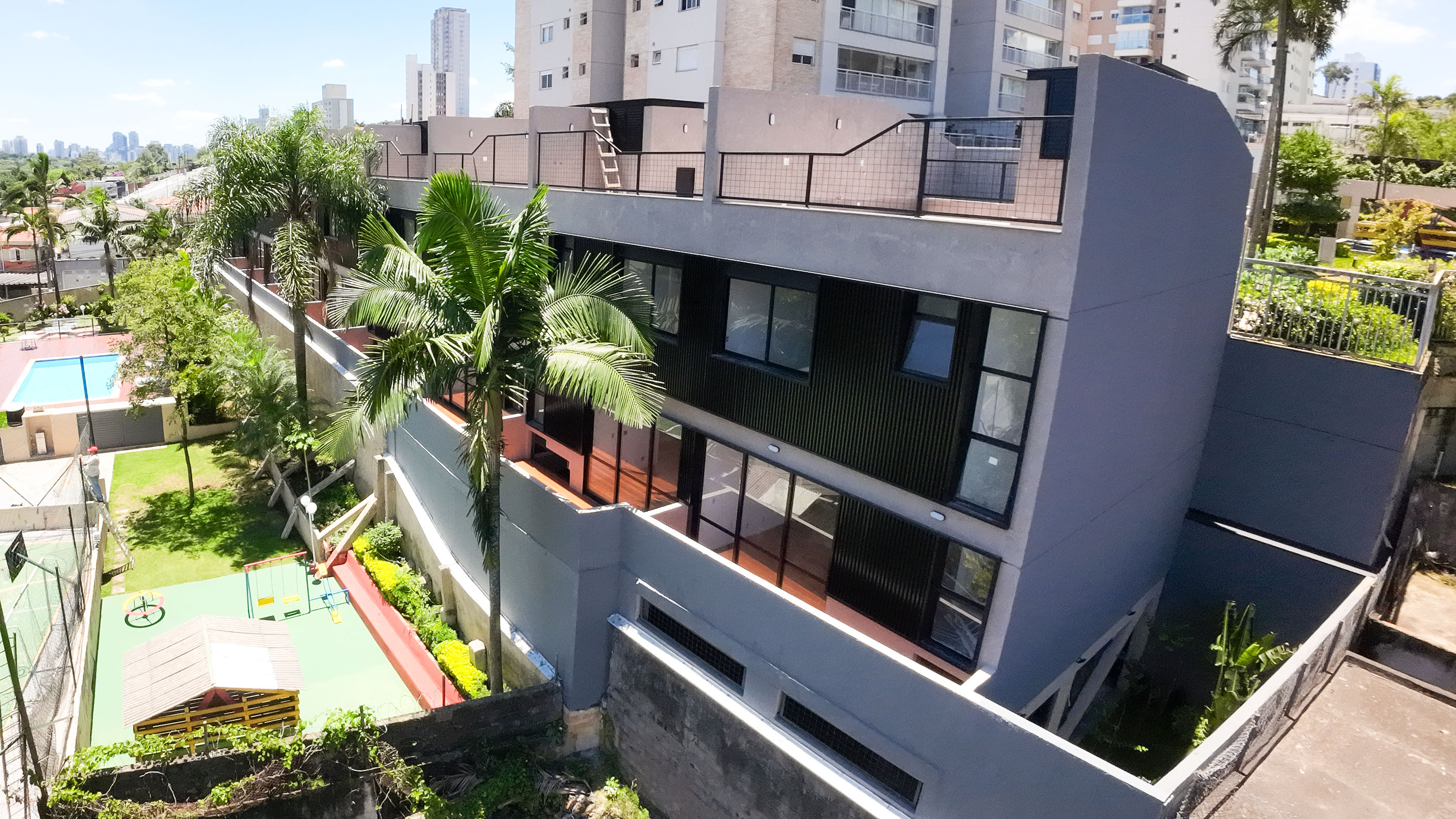 Foto real do projeto Vista Aérea